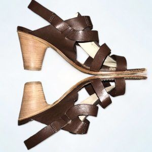 AGL Attilio Guistl Leombruni Italian Leather Sandals